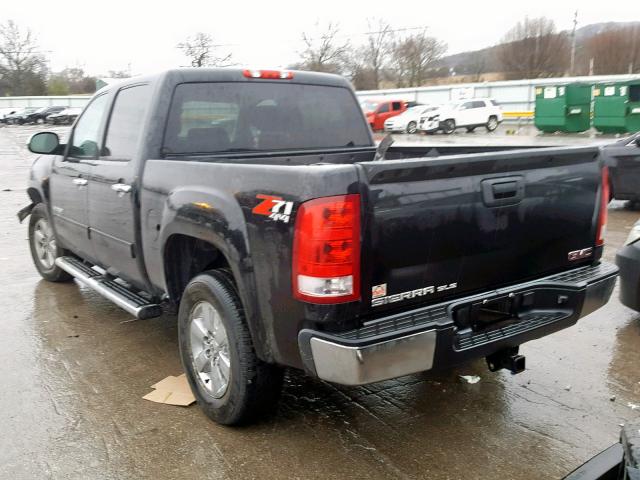 3GTP2VE74DG357579 - 2013 GMC SIERRA K15 BLACK photo 3