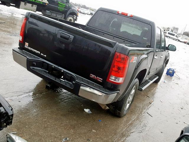 3GTP2VE74DG357579 - 2013 GMC SIERRA K15 BLACK photo 4