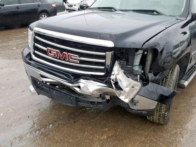 3GTP2VE74DG357579 - 2013 GMC SIERRA K15 BLACK photo 9