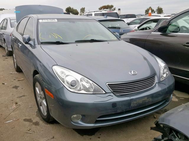 JTHBA30G665176047 - 2006 LEXUS ES 330 GRAY photo 1