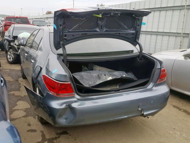 JTHBA30G665176047 - 2006 LEXUS ES 330 GRAY photo 3