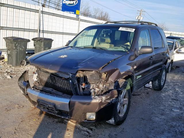 4M2CU98H16KJ09087 - 2006 MERCURY MARINER HE BROWN photo 2