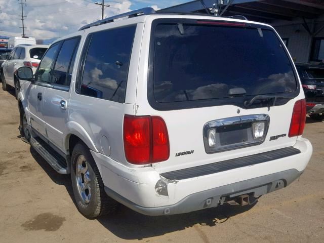 5LMEU27R92LJ16477 - 2002 LINCOLN NAVIGATOR 白色 照片 3