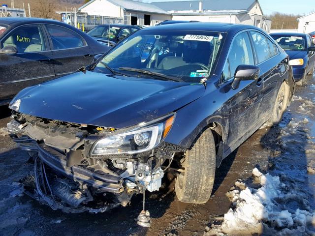 4S3BNEN60H3017217 - 2017 SUBARU LEGACY 3.6 BLUE photo 2