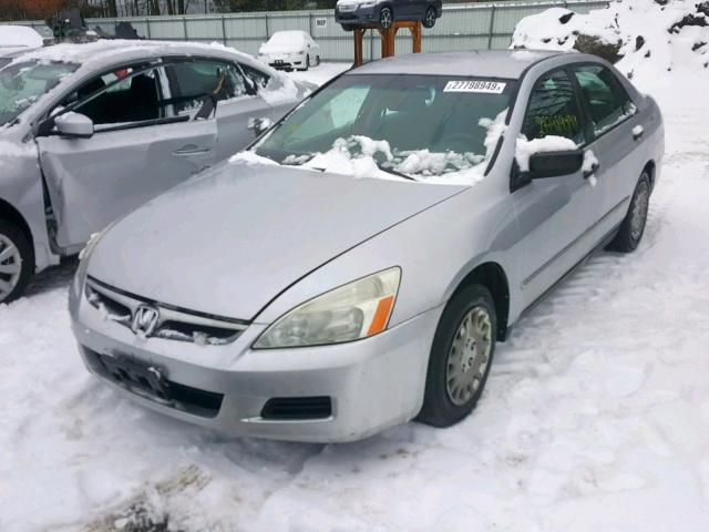 1HGCM55116A057649 - 2006 HONDA ACCORD VAL SILVER photo 2