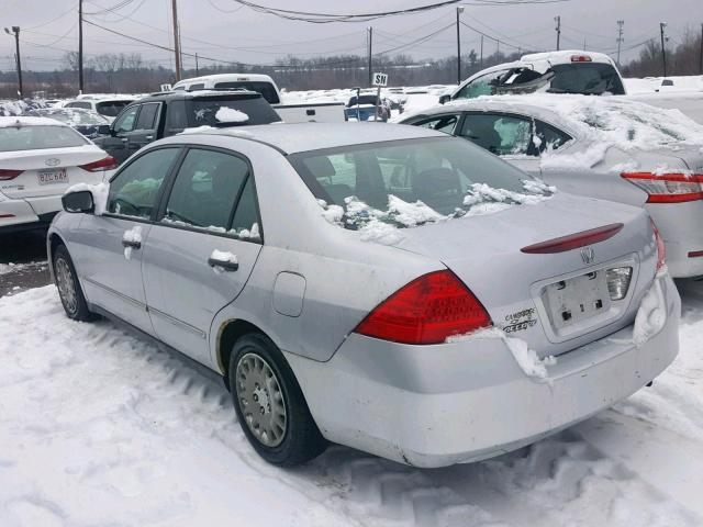 1HGCM55116A057649 - 2006 HONDA ACCORD VAL SILVER photo 3