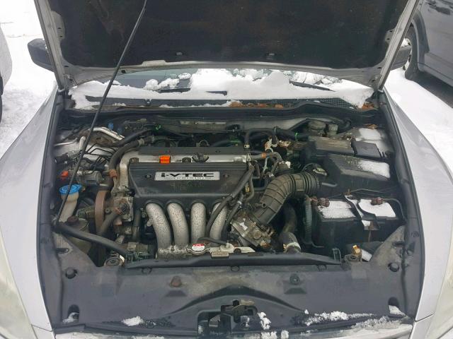 1HGCM55116A057649 - 2006 HONDA ACCORD VAL SILVER photo 7