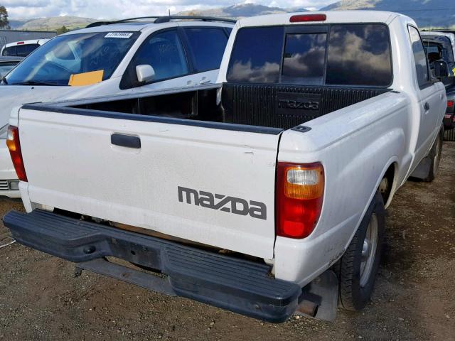 4F4YR12D02TM07453 - 2002 MAZDA B2300 WHITE photo 4