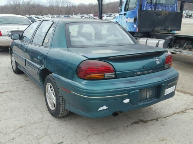 1G2NE52T8WC724204 - 1998 PONTIAC GRAND AM S GREEN photo 3