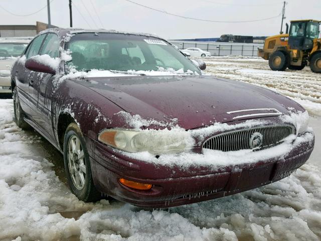 1G4HP52K144168136 - 2004 BUICK LESABRE CU BURGUNDY photo 1