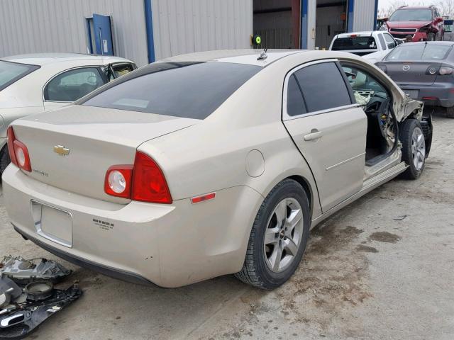 1G1ZC5EB8AF286662 - 2010 CHEVROLET MALIBU 1LT თაფლისფერი ფოტო 4