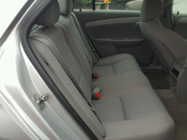 1G1ZB5EB7A4108403 - 2010 CHEVROLET MALIBU LS SILVER photo 6