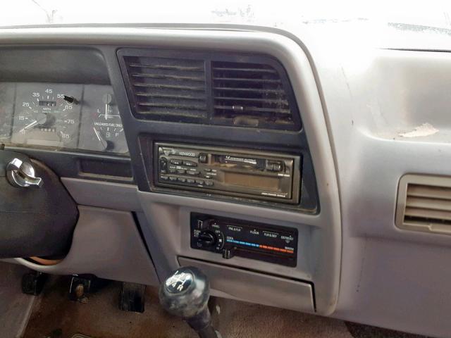1FTCR10A7PPA68394 - 1993 FORD RANGER BLUE photo 9