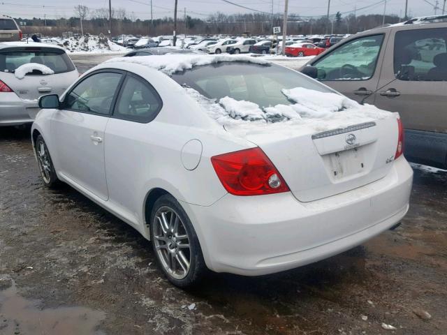 JTKDE177X50028495 - 2005 TOYOTA SCION TC თეთრი ფოტო 3