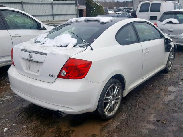 JTKDE177X50028495 - 2005 TOYOTA SCION TC თეთრი ფოტო 4