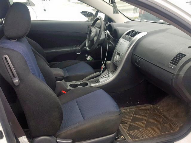 JTKDE177X50028495 - 2005 TOYOTA SCION TC თეთრი ფოტო 5