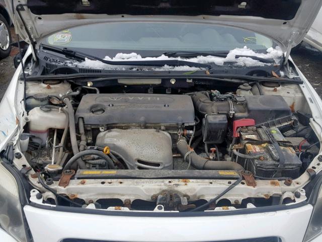 JTKDE177X50028495 - 2005 TOYOTA SCION TC თეთრი ფოტო 7