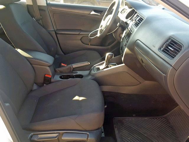 3VW2K7AJ9FM357926 - 2015 VOLKSWAGEN JETTA BASE Սպիտակ լուսանկար 5
