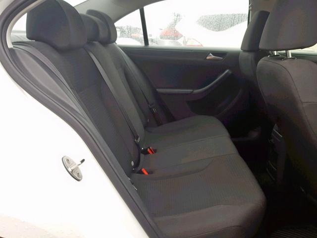 3VW2K7AJ9FM357926 - 2015 VOLKSWAGEN JETTA BASE Սպիտակ լուսանկար 6