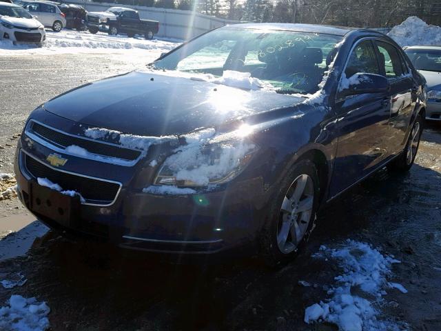 1G1ZC5E13BF396849 - 2011 CHEVROLET MALIBU 1LT BLUE photo 2