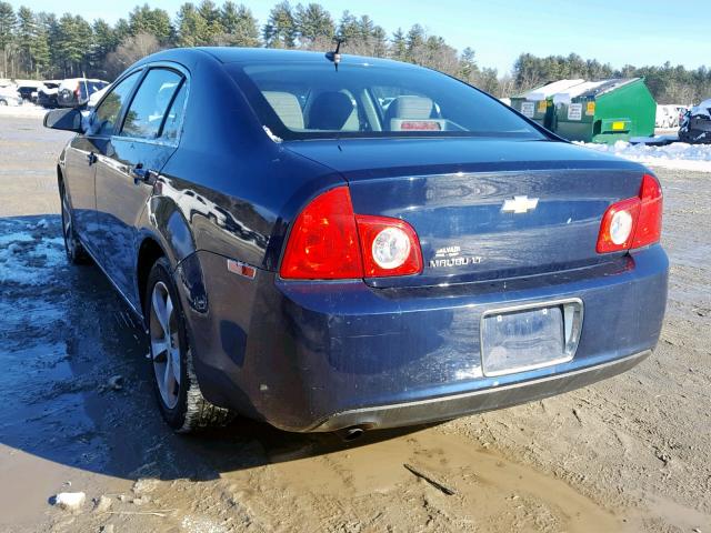 1G1ZC5E13BF396849 - 2011 CHEVROLET MALIBU 1LT BLUE photo 3