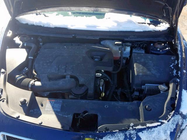 1G1ZC5E13BF396849 - 2011 CHEVROLET MALIBU 1LT BLUE photo 7