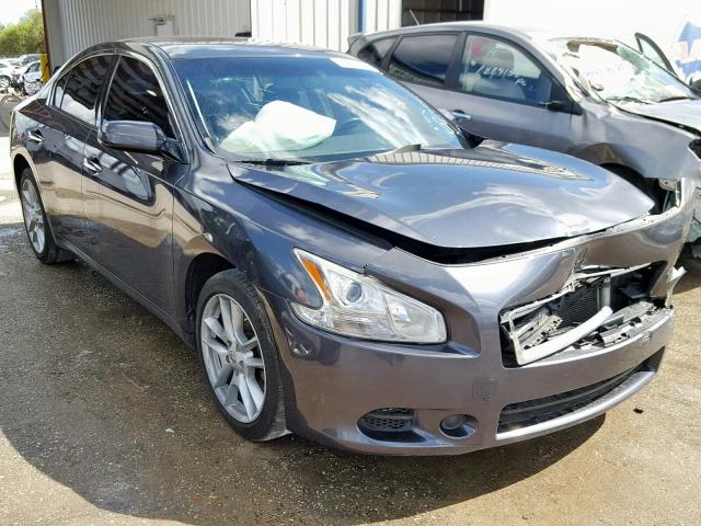 1N4AA5AP4DC838195 - 2013 NISSAN MAXIMA S GRAY photo 1