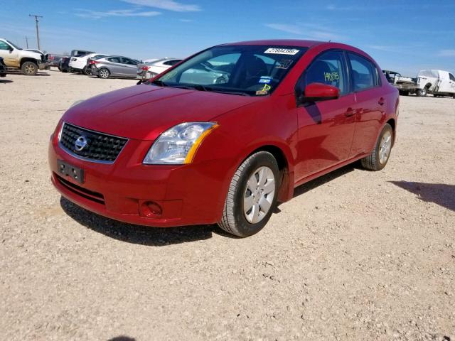 3N1AB61E79L657201 - 2009 NISSAN SENTRA 2.0 RED photo 2