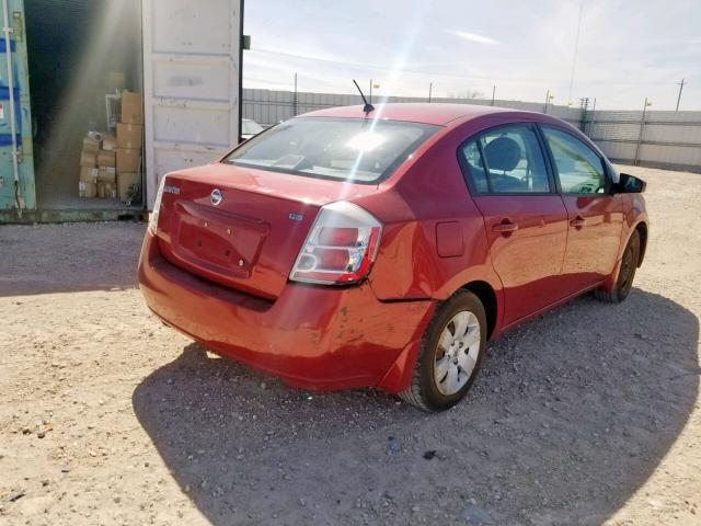 3N1AB61E79L657201 - 2009 NISSAN SENTRA 2.0 RED photo 4