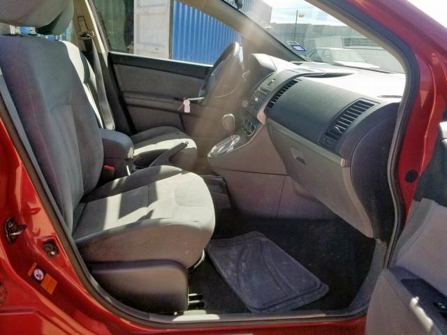 3N1AB61E79L657201 - 2009 NISSAN SENTRA 2.0 RED photo 5