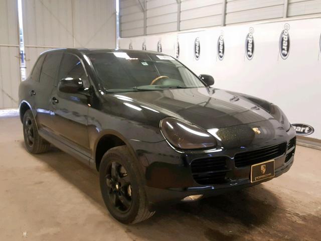 WP1AB29P84LA77082 - 2004 PORSCHE CAYENNE S BLACK photo 1