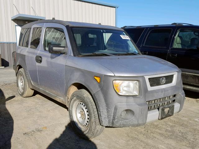 5J6YH17233L004064 - 2003 HONDA ELEMENT DX SILVER photo 1