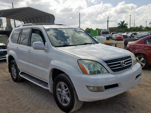 JTJBT20X440057085 - 2004 LEXUS GX 470 WHITE photo 1