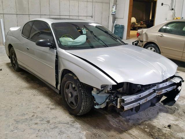 2G1WW12E629113556 - 2002 CHEVROLET MONTE CARL 银色 照片 1