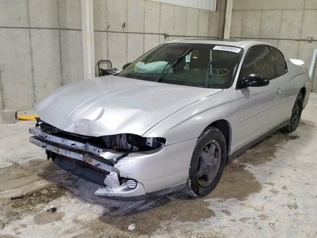2G1WW12E629113556 - 2002 CHEVROLET MONTE CARL 银色 照片 2