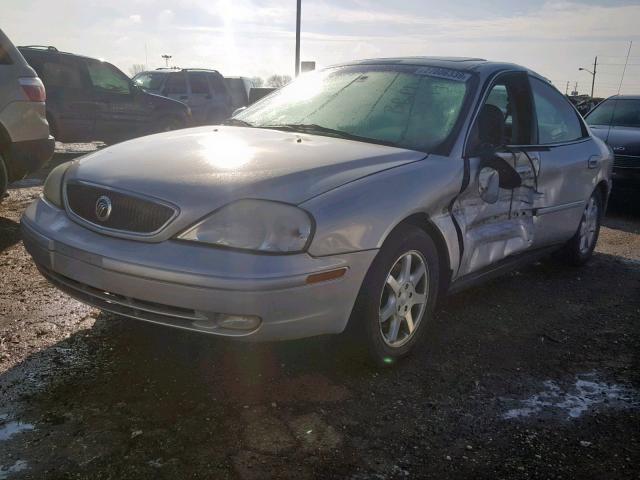 1MEHM55S82A638586 - 2002 MERCURY SABLE LS P SILVER photo 2