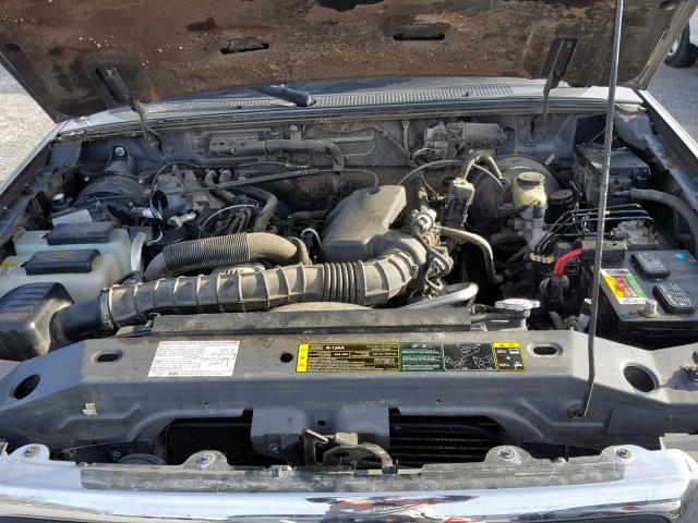 1FTYR10U14PB34773 - 2004 FORD RANGER GRAY photo 7