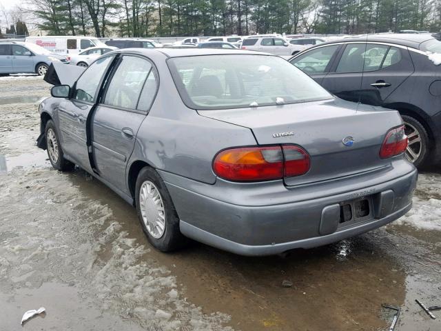 1G1ND52FX5M226855 - 2005 CHEVROLET CLASSIC GRAY photo 3