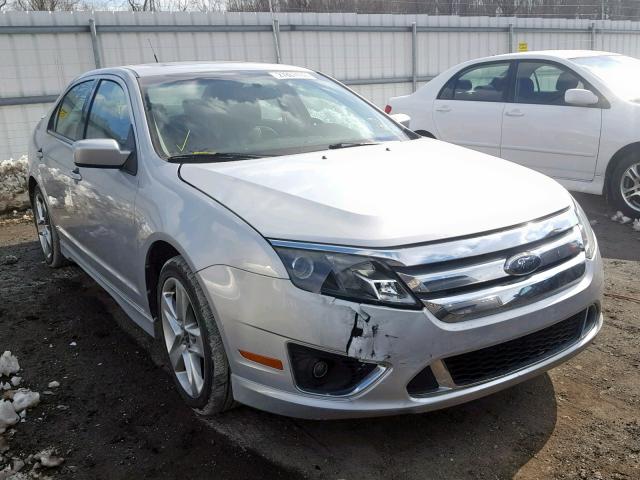 3FAHP0KC1AR172163 - 2010 FORD FUSION SPO SILVER photo 1