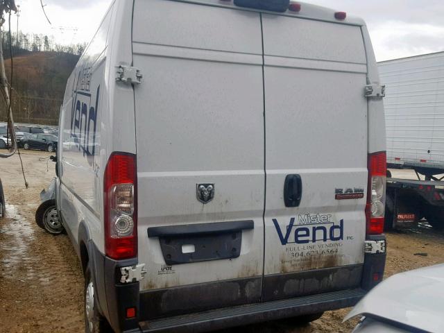 3C6TRVDG3HE537866 - 2017 RAM PROMASTER WHITE photo 3