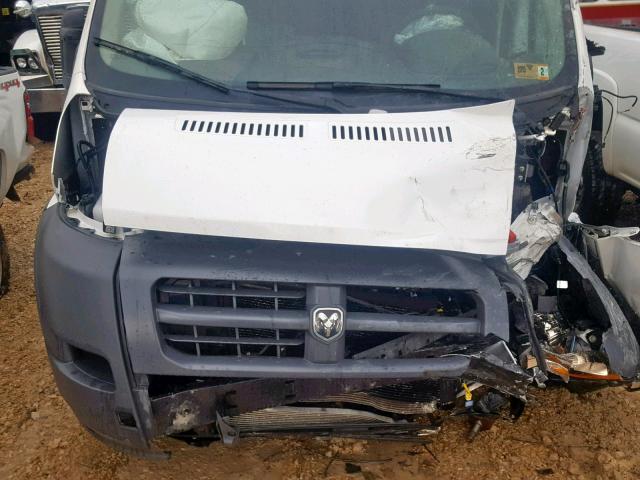 3C6TRVDG3HE537866 - 2017 RAM PROMASTER WHITE photo 7
