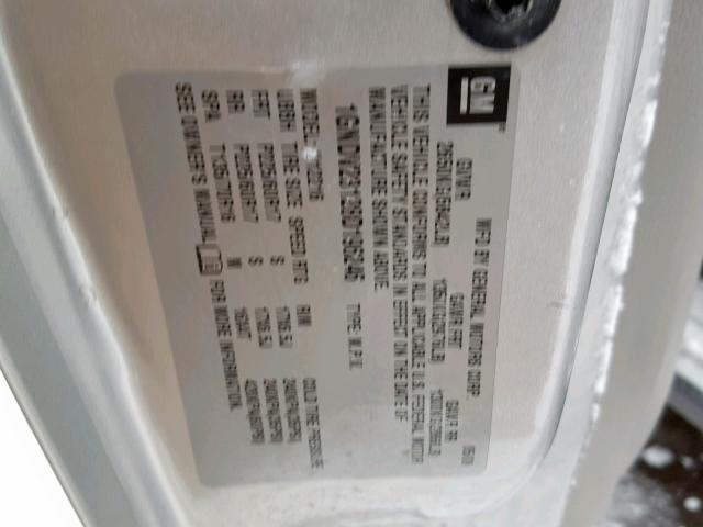 1GNDV23128D196246 - 2008 CHEVROLET UPLANDER L ვერცხლისფერი ფოტო 10