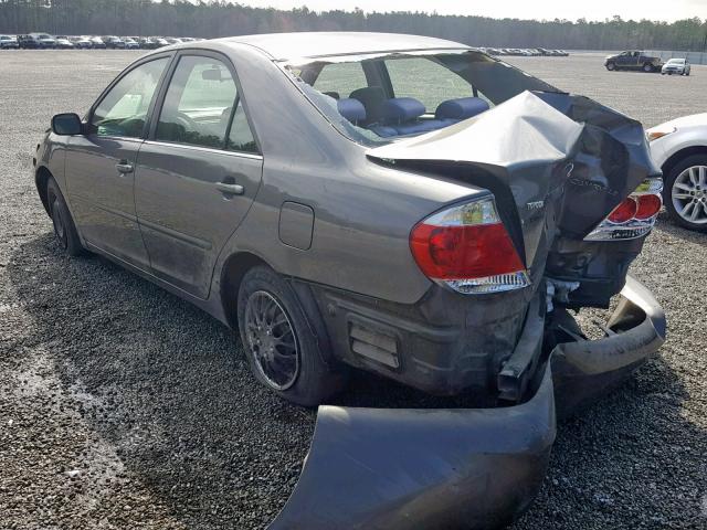 4T1BE32K26U673119 - 2006 TOYOTA CAMRY LE GRAY photo 3