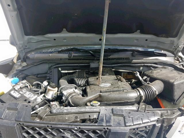 1N6DD0ER7HN738404 - 2017 NISSAN FRONTIER S GRAY photo 7