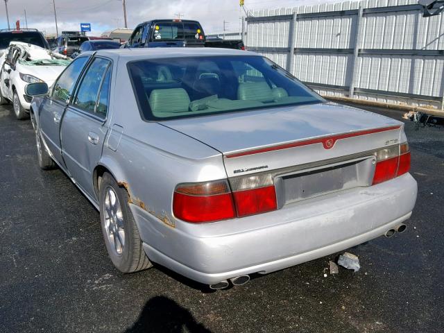 1G6KY54923U126304 - 2003 CADILLAC SEVILLE ST SILVER photo 3