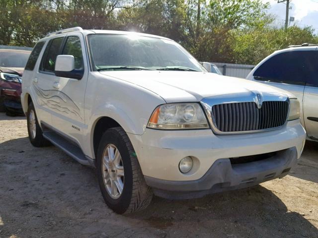 5LMEU68H93ZJ09427 - 2003 LINCOLN AVIATOR 白色 照片 1