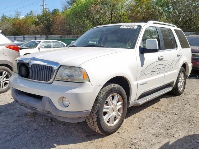5LMEU68H93ZJ09427 - 2003 LINCOLN AVIATOR 白色 照片 2