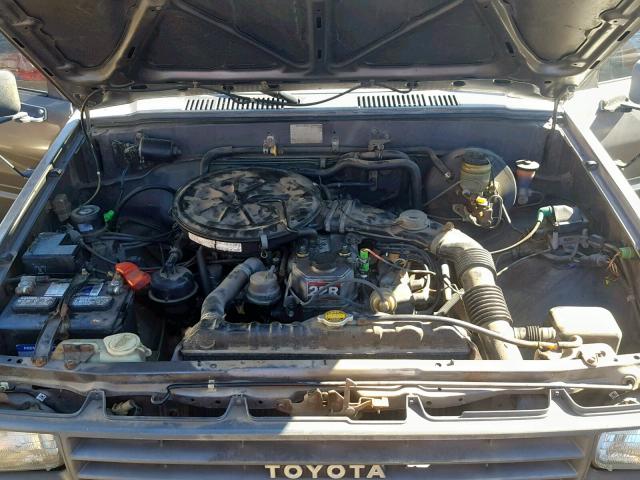 JT4RN50R9J5117116 - 1988 TOYOTA PICKUP 1/2 GRAY photo 7