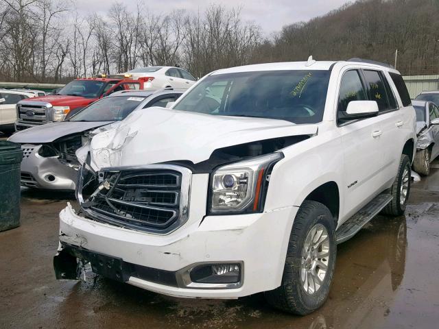 1GKS2AKCXGR163278 - 2016 GMC YUKON SLE WHITE photo 2