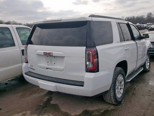 1GKS2AKCXGR163278 - 2016 GMC YUKON SLE WHITE photo 4